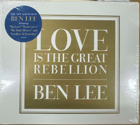 Ben Lee - Love Is The Great Rebellion (CD)