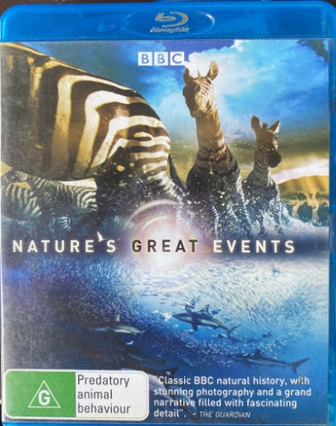 Nature's Great Events (Blu Ray)