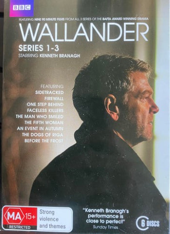 Wallander : Series 1-3 (DVD)