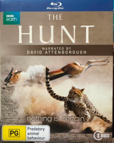 BBC Earth : The Hunt (Narrated By David Attenborough) (Blu-Ray)