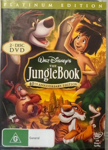 The Jungle Book (40th Anniversary Edn w/ Bonus Disc) (DVD)