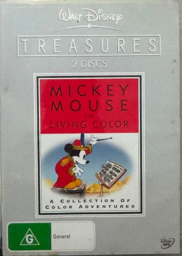 Walt Disney Treasures : Mickey Mouse In Living Colour (DVD)