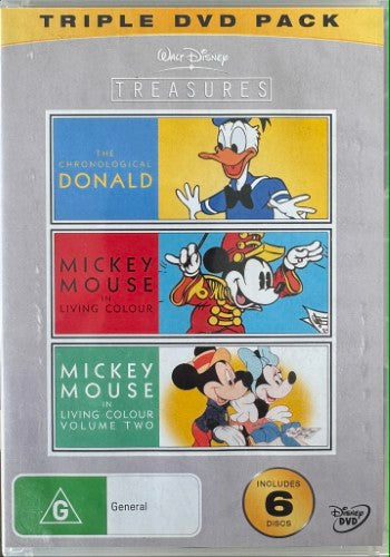 Disney Treasures : The Chronological Donald / Mickey Mouse In Living Colour Vols 1 & 2 (DVD)