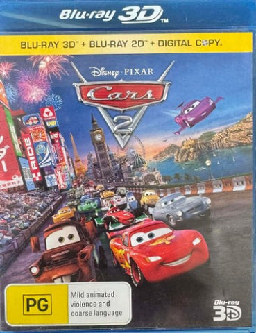 Cars 2 (w/ 3D / 2D / Digital Copy) (Blu Ray)
