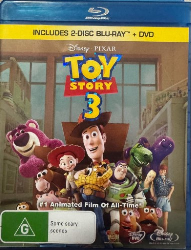 Toy Story 3 (w/ Bonus Disc & DVD) (Blu Ray)