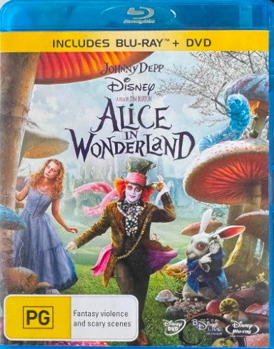 Alice In Wonderland (w/ DVD) (Blu-Ray)