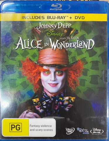 Alice In Wonderland (w/ DVD) (Blu-Ray)