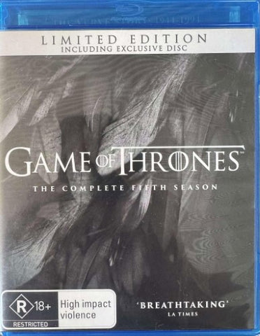 Game Of Thrones : The Complete Fifth Season (Blu Ray)