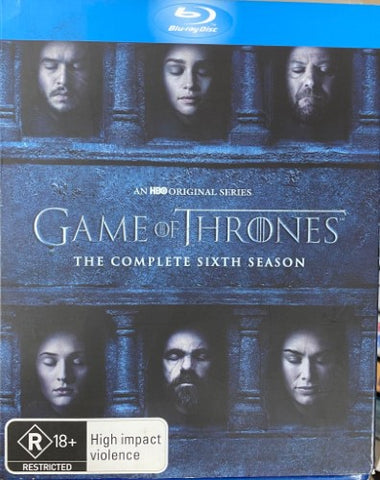 Game Of Thrones : The Complete Sixth Season (Blu Ray)