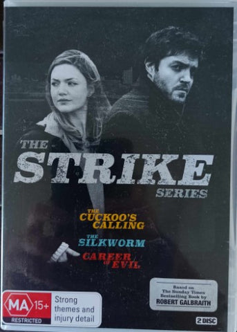 The Strike Series : Cuckoo's Calling / The Silkworm / Career Of Evil (DVD)