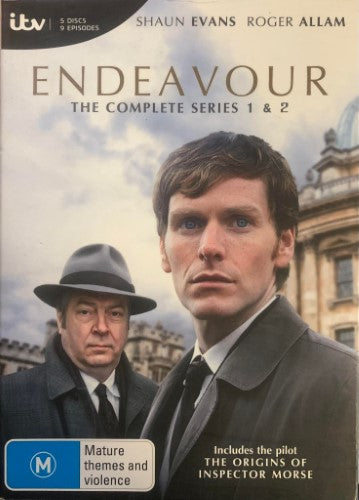 Endeavour : The Complete Series 1 & 2 (DVD)