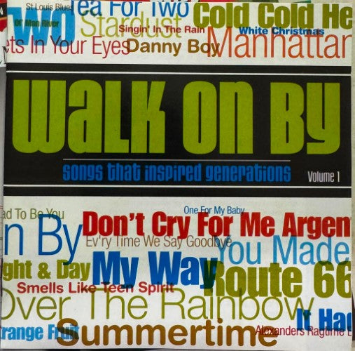 Compilation - Walk On By : Songs That Inspired Generations (CD)