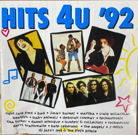 Compilation - Hits 4U '92 (CD)
