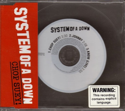 System Of A Down - Chop Suey! (CD)