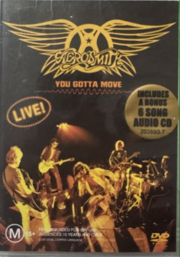 Aerosmith - You Gotta Move - Live (w/ CD) (DVD)