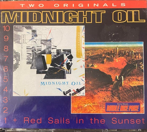 Midnight Oil - 10,9,8,7,6,5,4,3,2,1 / Red Sails In The Sunset (CD)