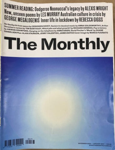 The Monthly #173 (Dec 20 / Jan 21)
