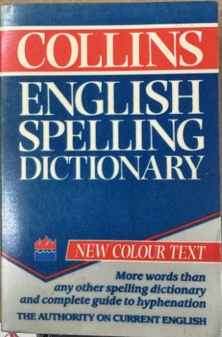 Collins English Spelling Dictionary