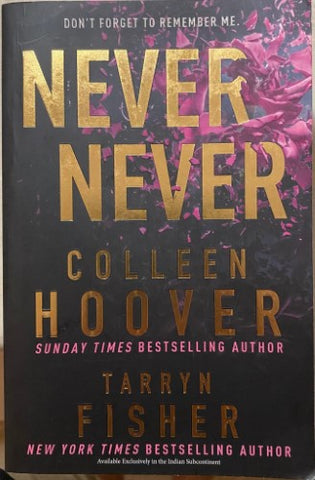 Colleen Hoover - Never Never