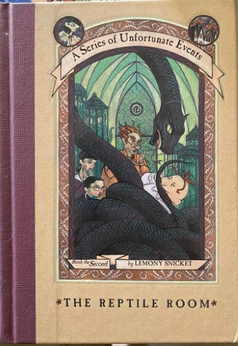 Lemony Snicket - A Series Of Unfortunate Events : Book The Second - The Reptile Room (Hardcover)