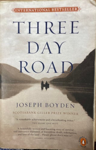 Joseph Boyden - Three Day Road