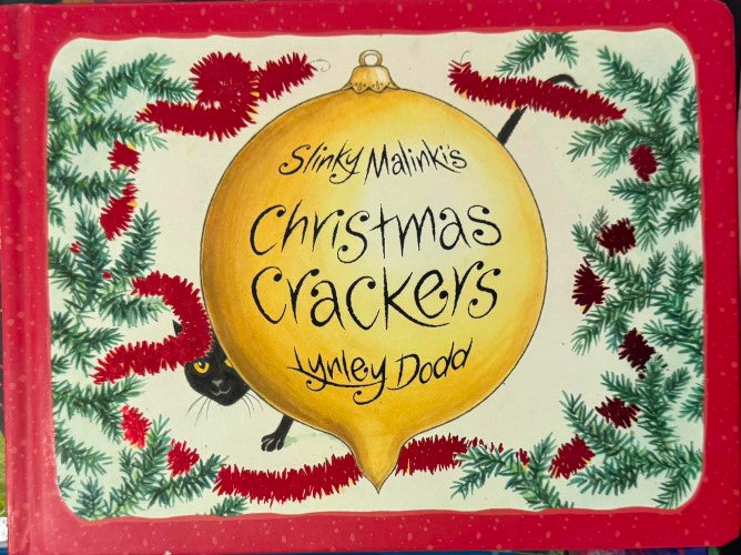 Lynley Dodd - Slinky Malinki's Christmas Crackers (Board Book)