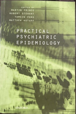 Martin Prince (& Others) (Editors) - Practical Psychiatric Epidemiology