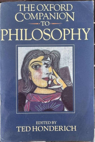 Ted Honderich (Editor) - The Oxford Companion To Philosophy