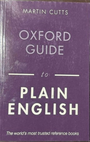 Oxford Guide To Plain English