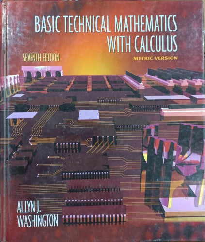 Allyn Washington - Basic Technical Mathmatics With Calculus (Hardcover)