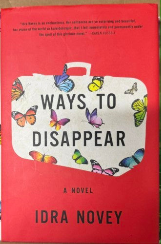Idra Novey - Ways To Disappear (Hardcover)
