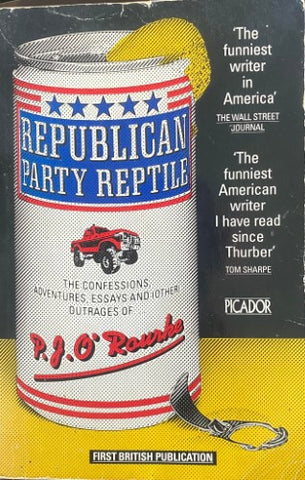 P.J O'Rourke - Republican Party Reptile