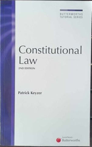 Patrick Keyzer - Constitutional Law