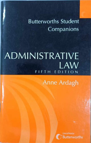 Anne Ardagh - Administrative Law