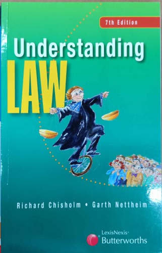 Richard Chisholm / Garth Nettheim - Understanding Law