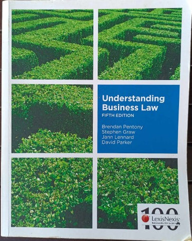 Brendan Pentony (& Others) - Understanding Business Law (5th Edn)