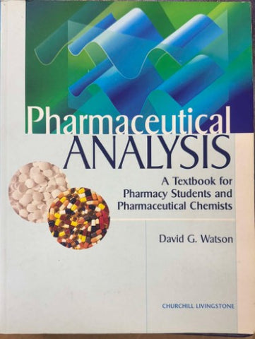 David Watson - Pharmaceutical Analysis
