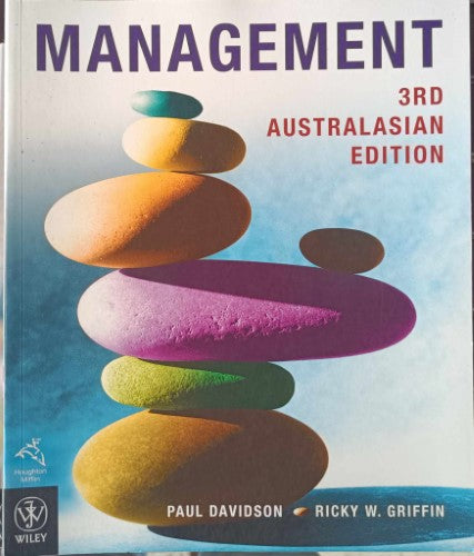 Paul Davidson / Ricky Griffin - Management : 3rd Australasian Edition