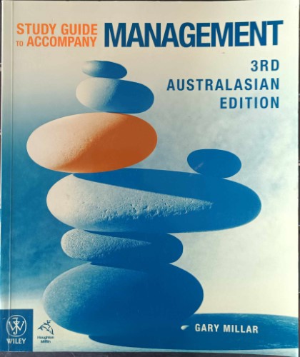 Paul Davidson / Ricky Griffin - Management : 3rd Australasian Edition (Study Guide)