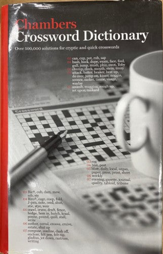 Chambers - Crossword Dictionary (Hardcover)