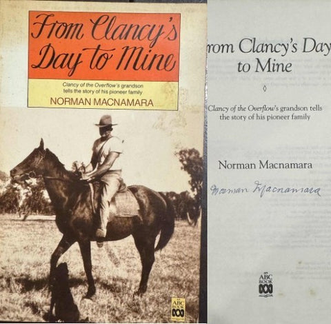 Norman MacNamara - From Clancy's Day To Mine