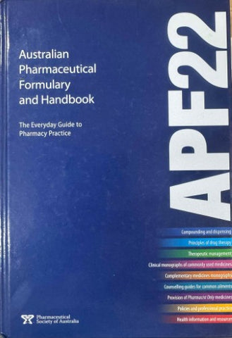 Australian Pharmaceutical Formulary & Handbook (w/ CD-ROM) (Hardcover)