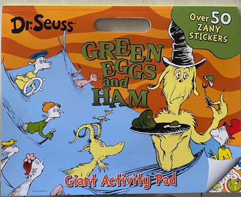 Dr Seuss - Green Eggs And Ham Giant Activty Pad