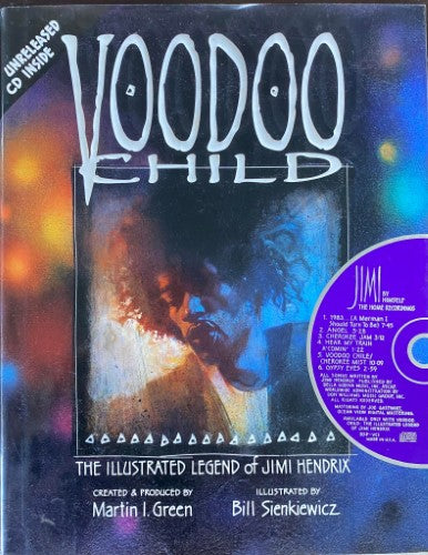 Martin Green - Voodoo Child : Illustrated Legend Of Jimi Hendrix (Hardcover)