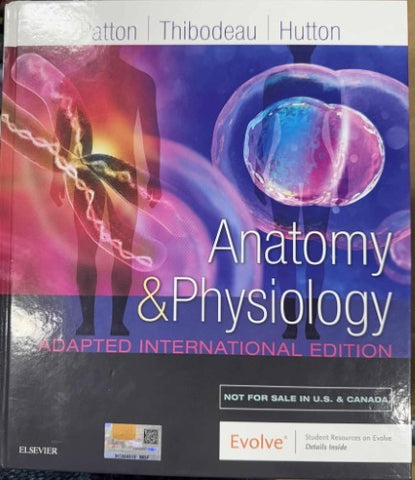 Kevin Patton / Gary Thibodeau / Andrew Hutton - Anatomy & Physiology (Hardcover)