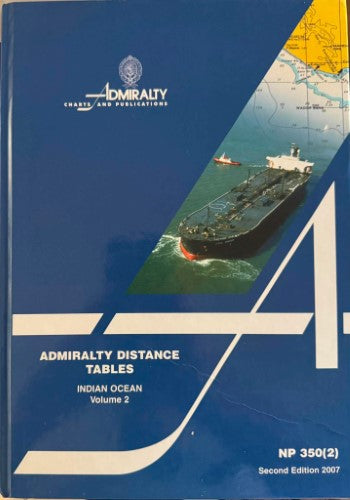 Admiralty Charts & Publications - Admiralty Distance Tables - Indian Ocean Vol 2 (Hardcover)