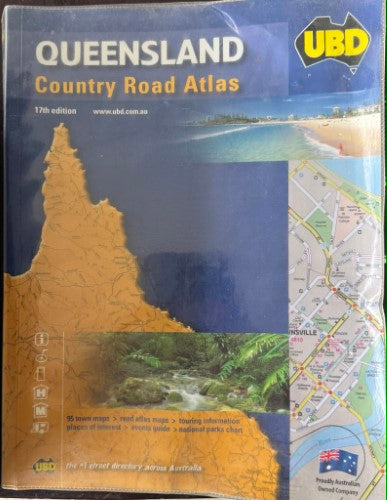 UBD - Queensland - Country Road Atlas (17th Edn)
