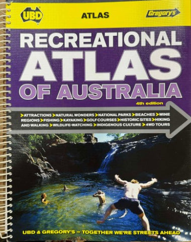 UBD / Gregory's - Recreational Atlas Of Australia