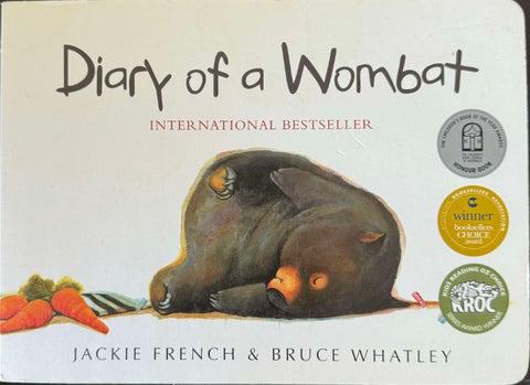 Jackie French / Bruce Whatley - Diary Of A Wombat (Board Book) (Hardcover)