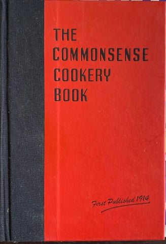 The Commonsense Cookery Book (Hardcover)